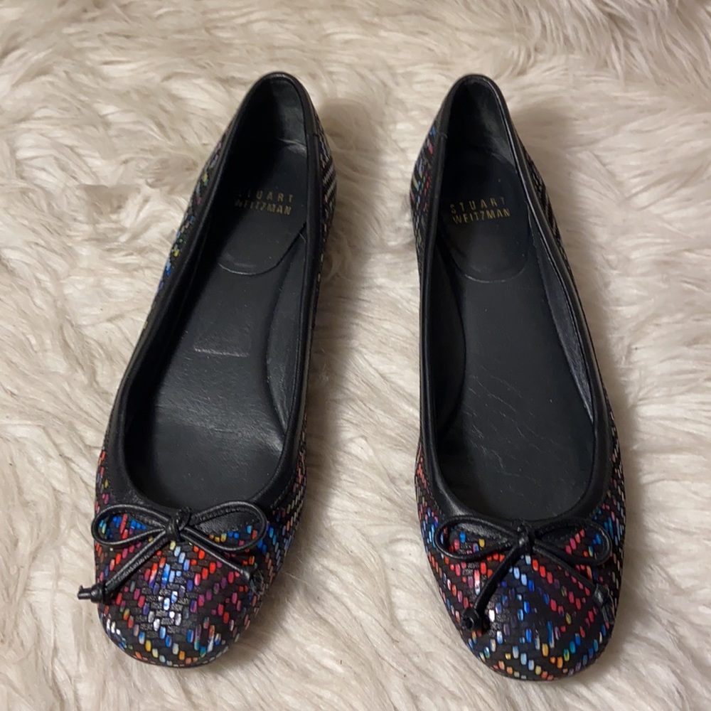 Stuart Weitzman Multi Color Ballet Flat - Picture 3 of 11